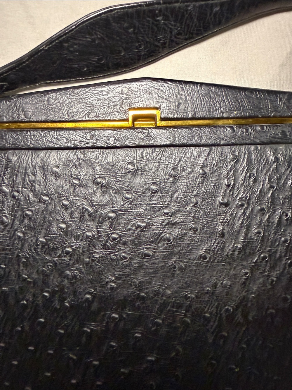 Charbet genuine ostrich bag - Picture 7 of 7